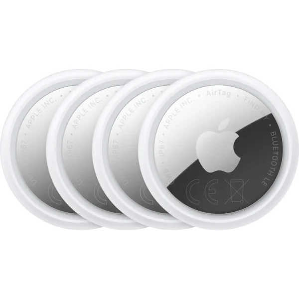 Apple AirTag 2nd Generation / 4-Pack / Ultra Wideband / Bluetooth / IP67 – Bardhë