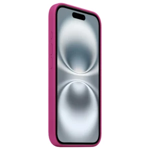 Aksesorë Apple iPhone 16 Çanta Silikoni me MagSafe - Fuchsia