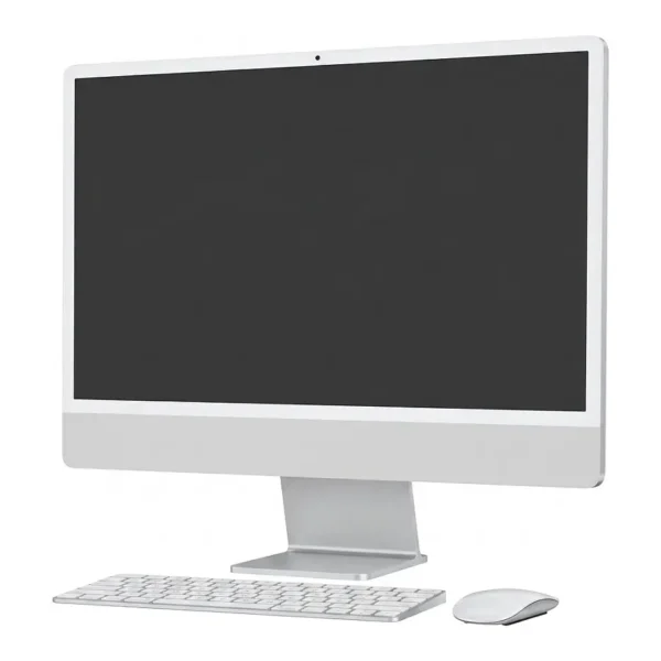 Apple iMac Z1EQ 23.5″ Retina M4 / 8 CPU / 8 GPU / 16GB / 512GB / DE – Silver