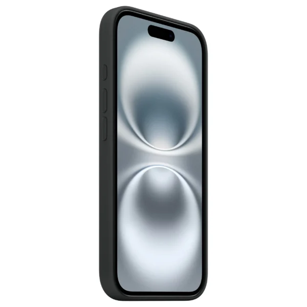 APPLE iPhone16 Silicone Case with MagSafe – Black