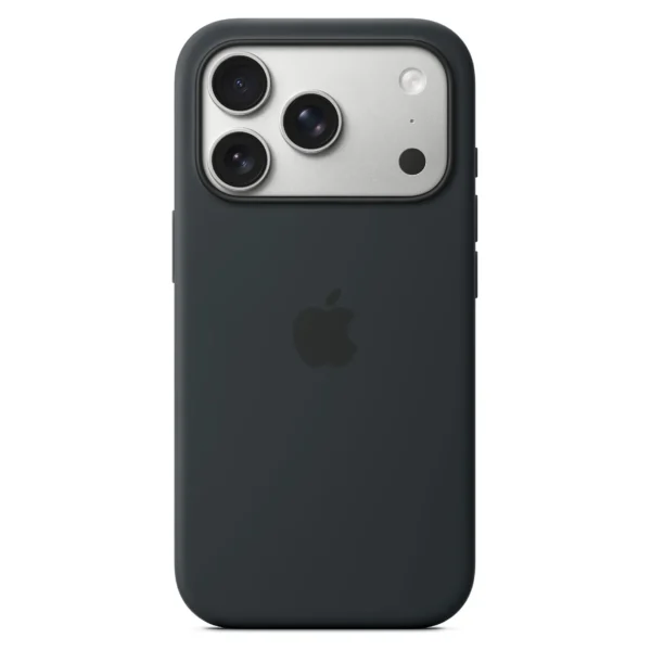 Silicone Case iPhone 17 Pro with MagSafe (Black)