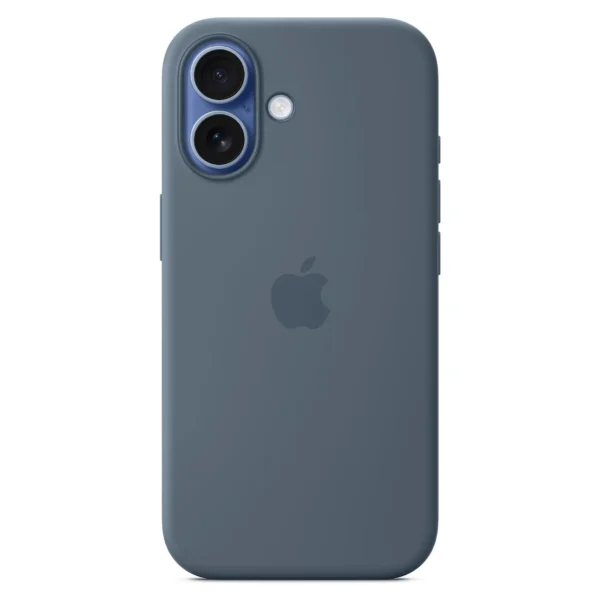 Aksesorë Apple Silicone Case for iPhone 17 with MagSafe – Maritime Blue