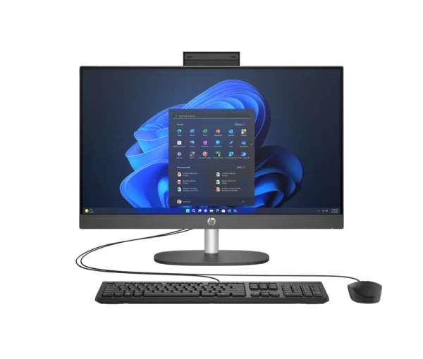 Kompjuter, HP ProOne 245 G10 AiO Ryzen 7 77730U 23.8 FHD IPS 250nits AG 16GB DDR4 3200 SSD512 Radeon Vega 8 Kb+Mouse Cam 5Mpx + IR W11Pro White 3Y OnSite