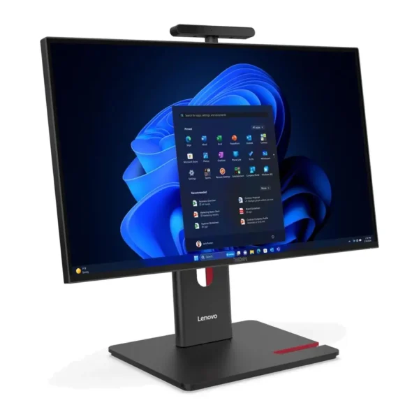 Kompjuter, Lenovo ThinkCentre M90a G6 Ultra 7 265 23.8 FHD IPS 120Hz 250 nits LBL AG 32GB DDR5 5600 1TB SSD Intel Graphics 5.0MP camera + IR vPro Windows 11 Pro Black 3-year on-site warranty