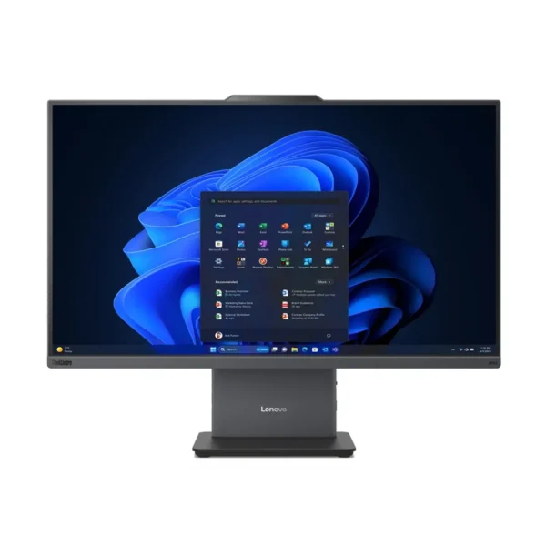 Kompjuter, Lenovo ThinkCentre neo 50a 27 Gen 5 Intel Core 5 210H 68.6 cm (27 ) 1920 x 1080 pixels Touchscreen All-in-One PC 16 GB DDR5-SDRAM 512 GB SSD Windows 11 Pro Wi-Fi 6 (802.11ax) Grey