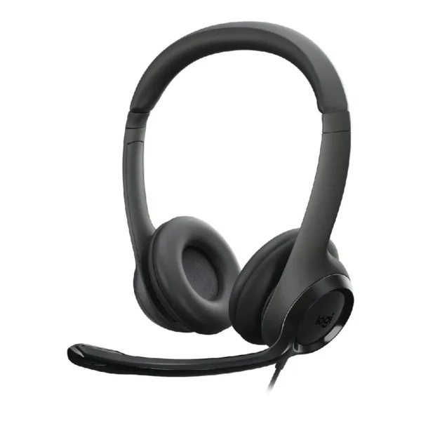 Kufje Logitech H390 USB Headset with Noise-Canceling Mic, Black