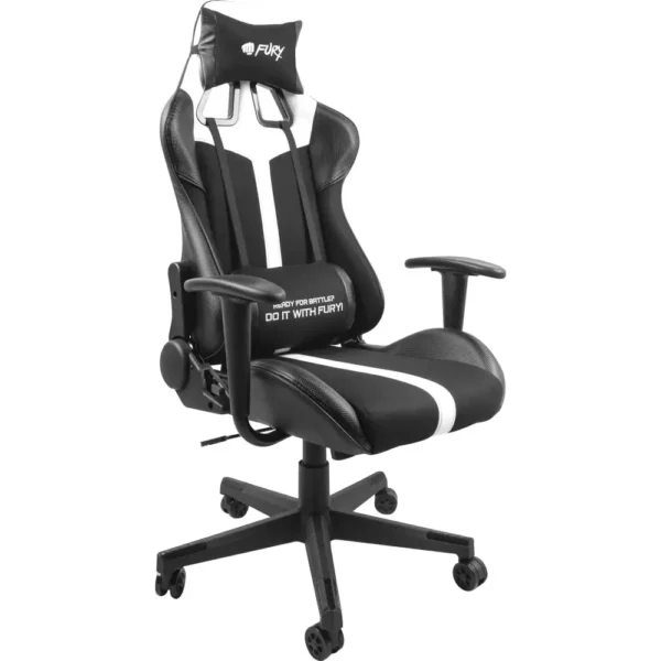 Karrige FURY Gaming Chair AVENGER XL – Black x White