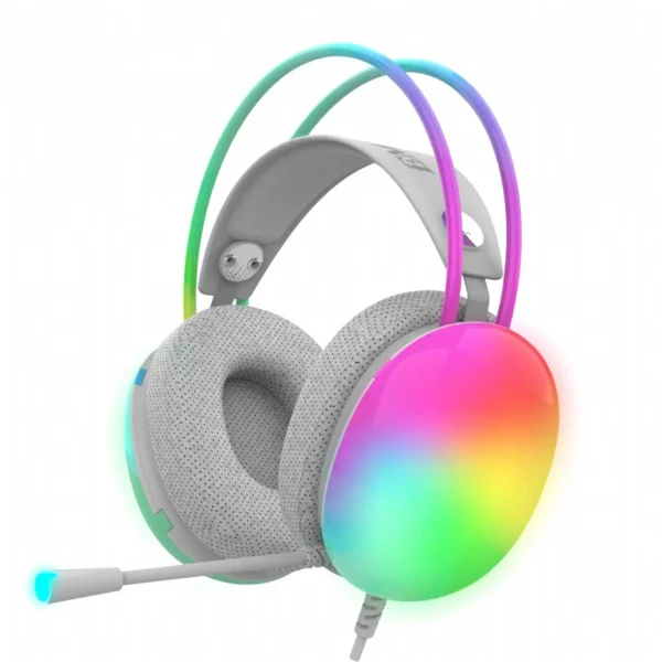 Kufje INCA Gaming Headset IGK-X8Y 7.1, USB, RGB-LED – Mint