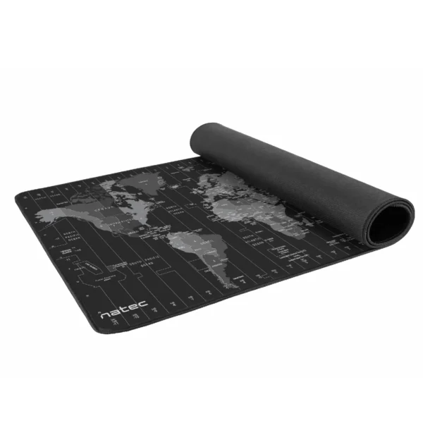 Shtresë mausi NATEC Time Zone Map XXL – Black