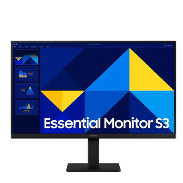 Monitor S3 SAMSUNG LED 24-inch LS24D300GAUXEN 100Hz – Black