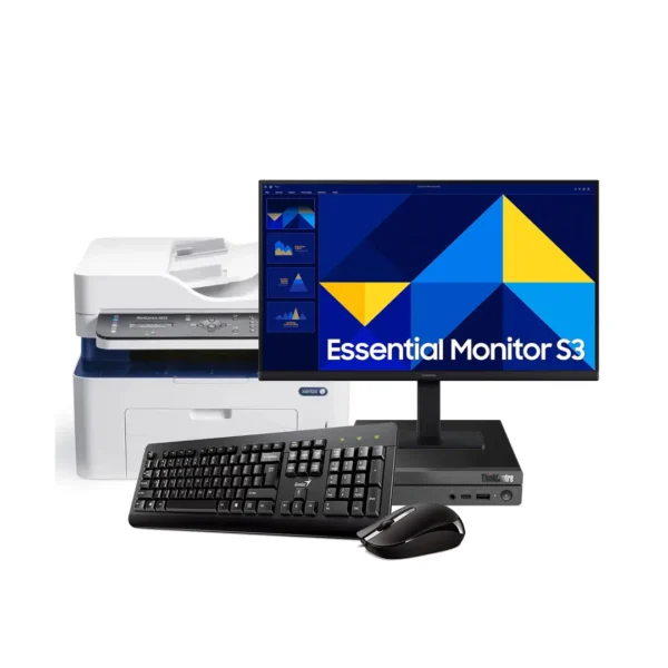 COMBO Lenovo ThinkCentre + Samsung 24″ + Genius KM160 + Xerox WorkCentre