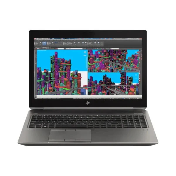 Laptop HP ZBook 15 G6, 15.6″, Intel Core i7-9750H, 12CPUs, 32GB, NVIDIA Quadro T1000 4GB, 256GB SSD (Used) – Gray