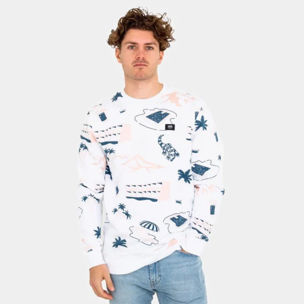 Vans Men’s Scenic Sweatshirt – White