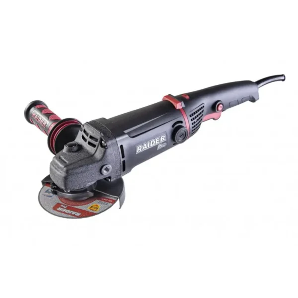 Raider Mulli Këndor 125Mm 1500W Shpejtësi E Ndryshueshme Rdp-Ag64 Black Edition