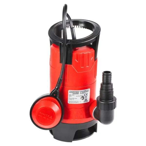 Raider Pompa Submersible 550W 1″ 208L/Min 7M Rd-Wp63