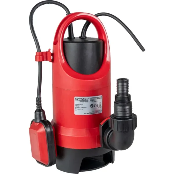Raider Pompa Submersible 750W 1″ 233L/Min 8M 35Mm 360° Rd-Wp72