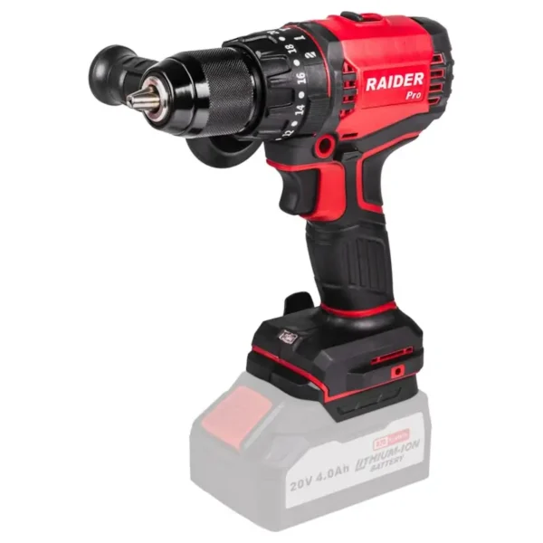 Raider R20 Makinë Shpimi Me Furçë 2 Shpejtësi 13Mm 60Nm Solo Rdp-Ybid20