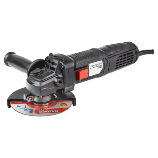 Raider Ratifikues Këndor 125Mm 1200W Shpejtësi E Ndryshueshme Rdp-Ag75 Black Edition