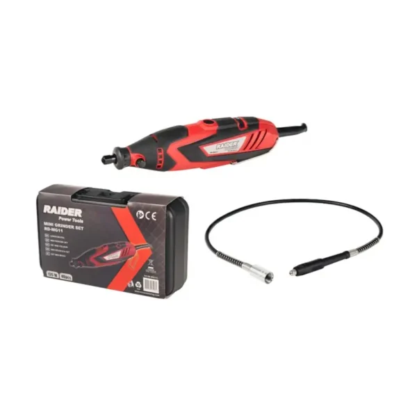 Set Mini Bluarëse 135W Shpejtësi Variabël Bosht Fleksibël 40 Aksesorë Rd-Mg11