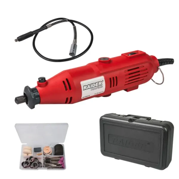 Set Mini Bluarëse 135W Shpejtësi Variabël Bosht Fleksibël 100 Aksesorë Rd-Mg15