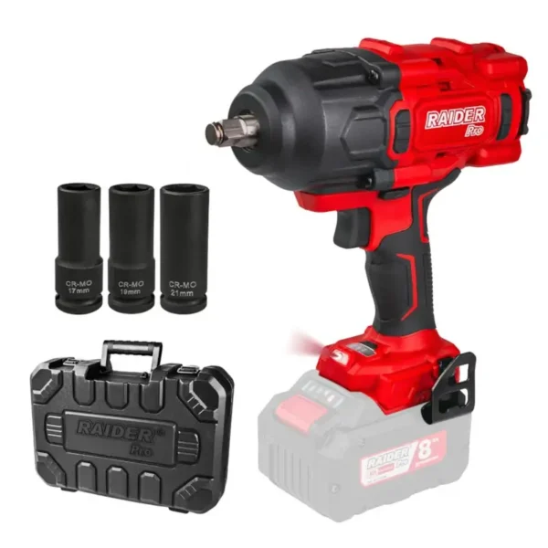 R20 Çelës Goditës Brushless 1/2″ 2000Nm 3 Shpejtësi Led Solo Rdp-Bbiw20