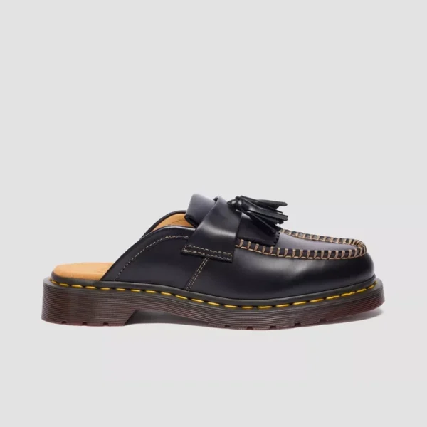 Dr. Martens Women’s Adrian Leather Mules Sandals – Black