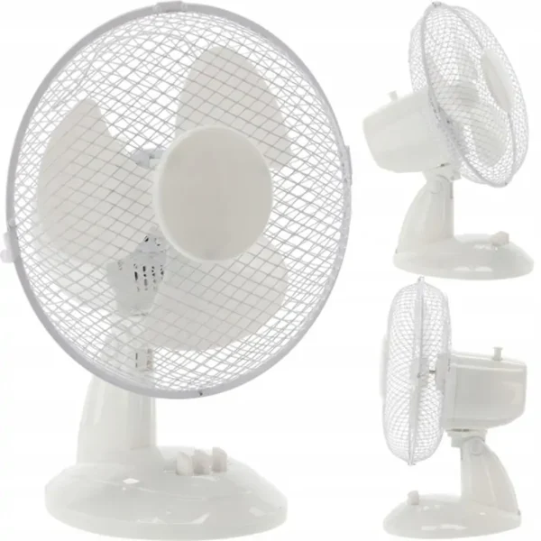 Ventilator Tavoline I Bardhë 25W