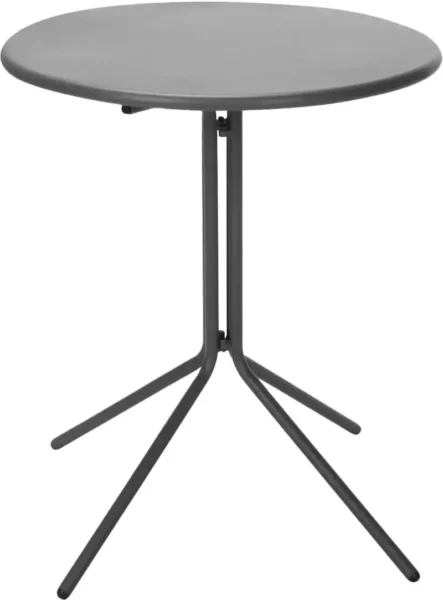Tavolinë D58Xl70Cm Gri E Errët