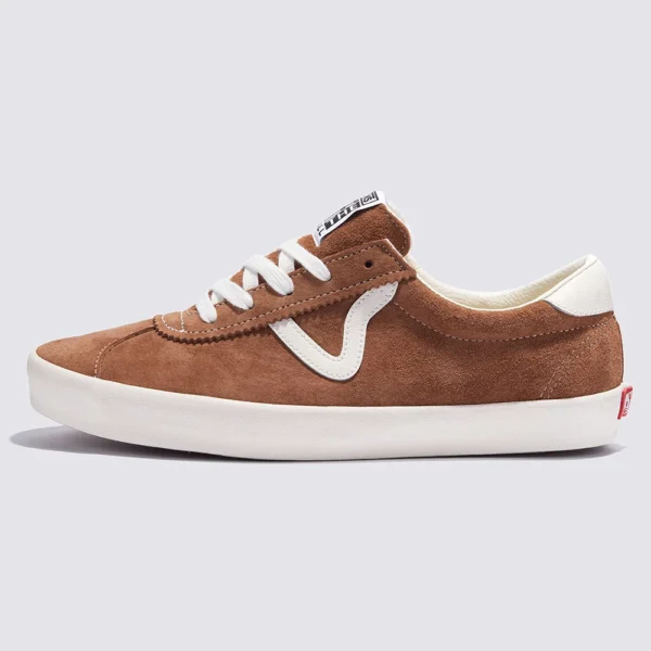 Vans Women’s Sport Low Pig Suede Shoes – Brown