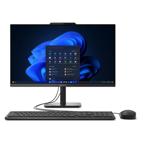 Kompjuter AIO Lenovo ThinkCentre V100, 23.8-inch, Intel Core i3-N300, 16GB RAM, 256GB SSD, Windows 11 Pro