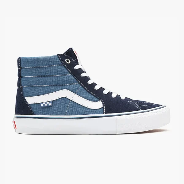 Vans Men’s Skate SK8-Hi Shoes – Blue / Navy / White